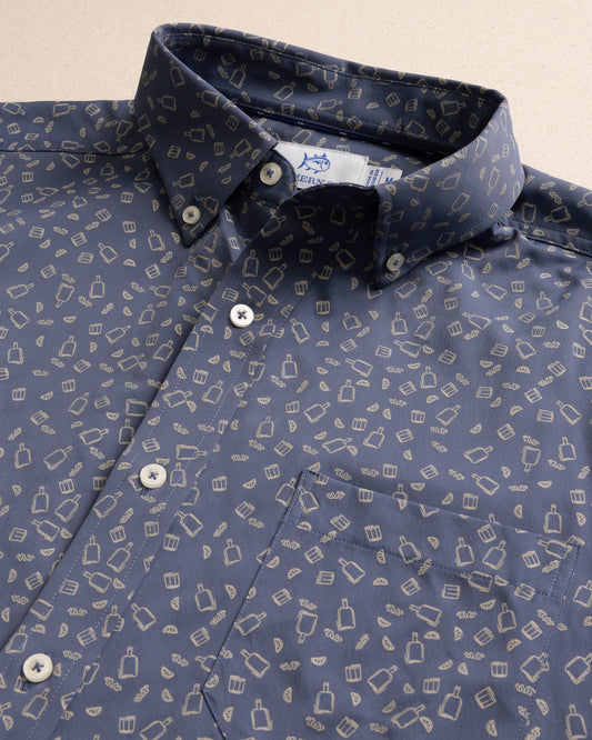 Southern Tide Sport Shirts Whiskey Hour Sport Shirt