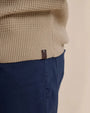 Southern Tide Sweaters Bass Creek Heather Quarter Button Sweater