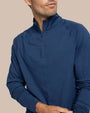 Southern Tide Sweaters Cruiser Heather Quarter Zip Pullover