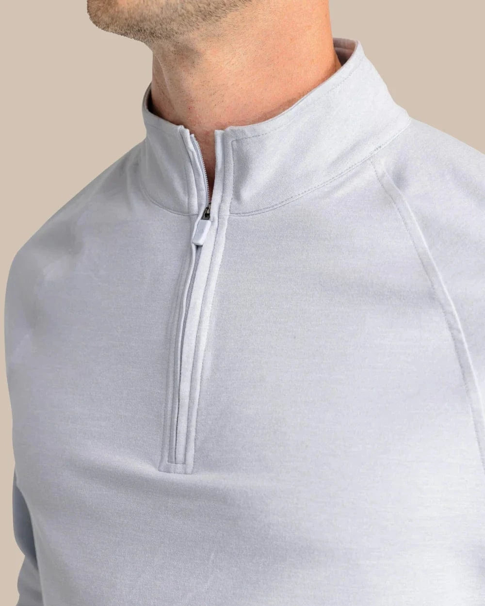 Southern Tide Sweaters Cruiser Heather Quarter Zip Pullover