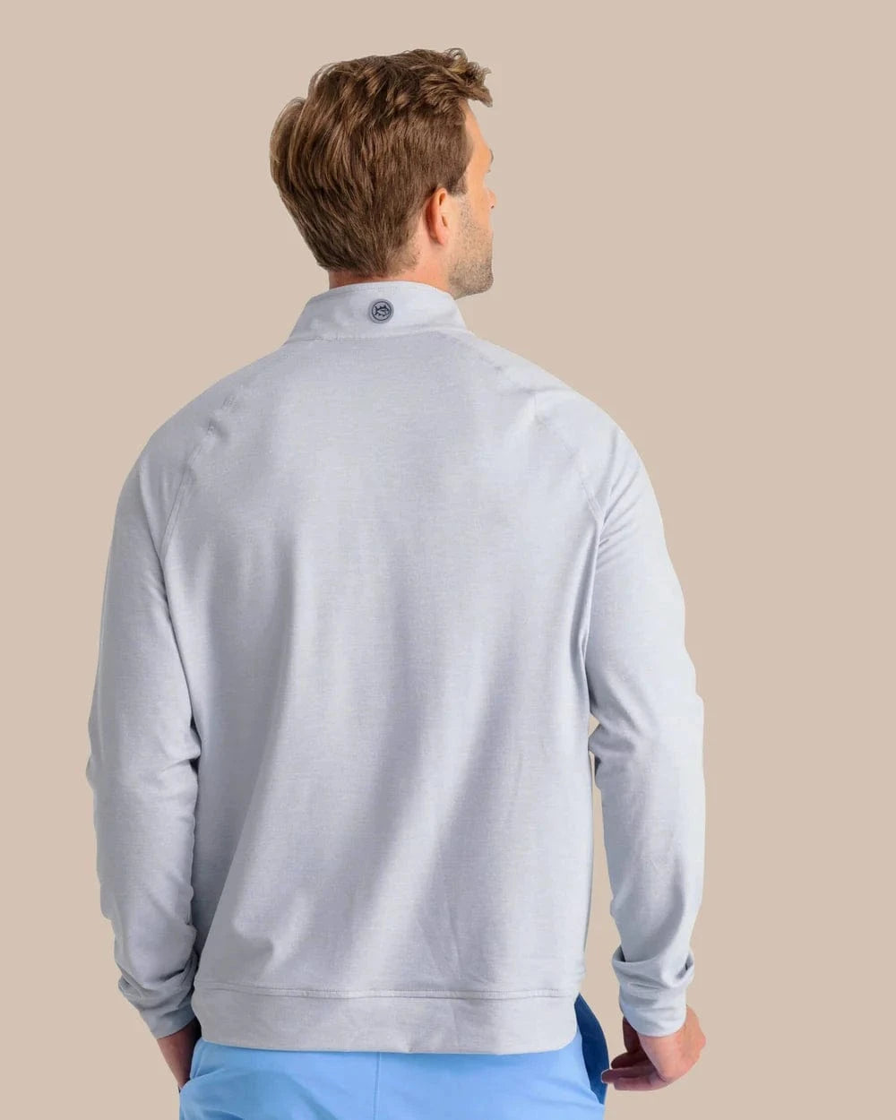 Southern Tide Sweaters Cruiser Heather Quarter Zip Pullover