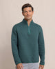 Southern Tide Sweaters Fairwood Reversible Quarter Zip- Salt Meadow