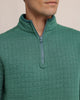 Southern Tide Sweaters Fairwood Reversible Quarter Zip- Salt Meadow