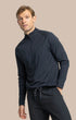 Southern Tide Sweaters Heather Caviar Black / S Cruiser Heather Quarter Zip Pullover