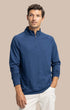 Southern Tide Sweaters Heather Dress Blue / S Cruiser Heather Quarter Zip Pullover