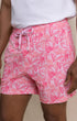 Southern Tide Swimwear Island Fronds Maritime Swim Trunk in Sea Pink
