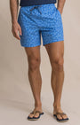 Southern Tide Swimwear Pineapple Parade Maritime Swim Trunk
