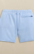 Southern Tide Swimwear Seersucker Stripe Maritime Swim Trunk in Blue Stream