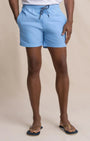 Southern Tide Swimwear Solid Maritime Swim Trunk in Ocean Channel