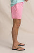 Southern Tide Swimwear Solid Maritime Swim Trunk in Sea Pink