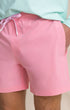 Southern Tide Swimwear Solid Maritime Swim Trunk in Sea Pink