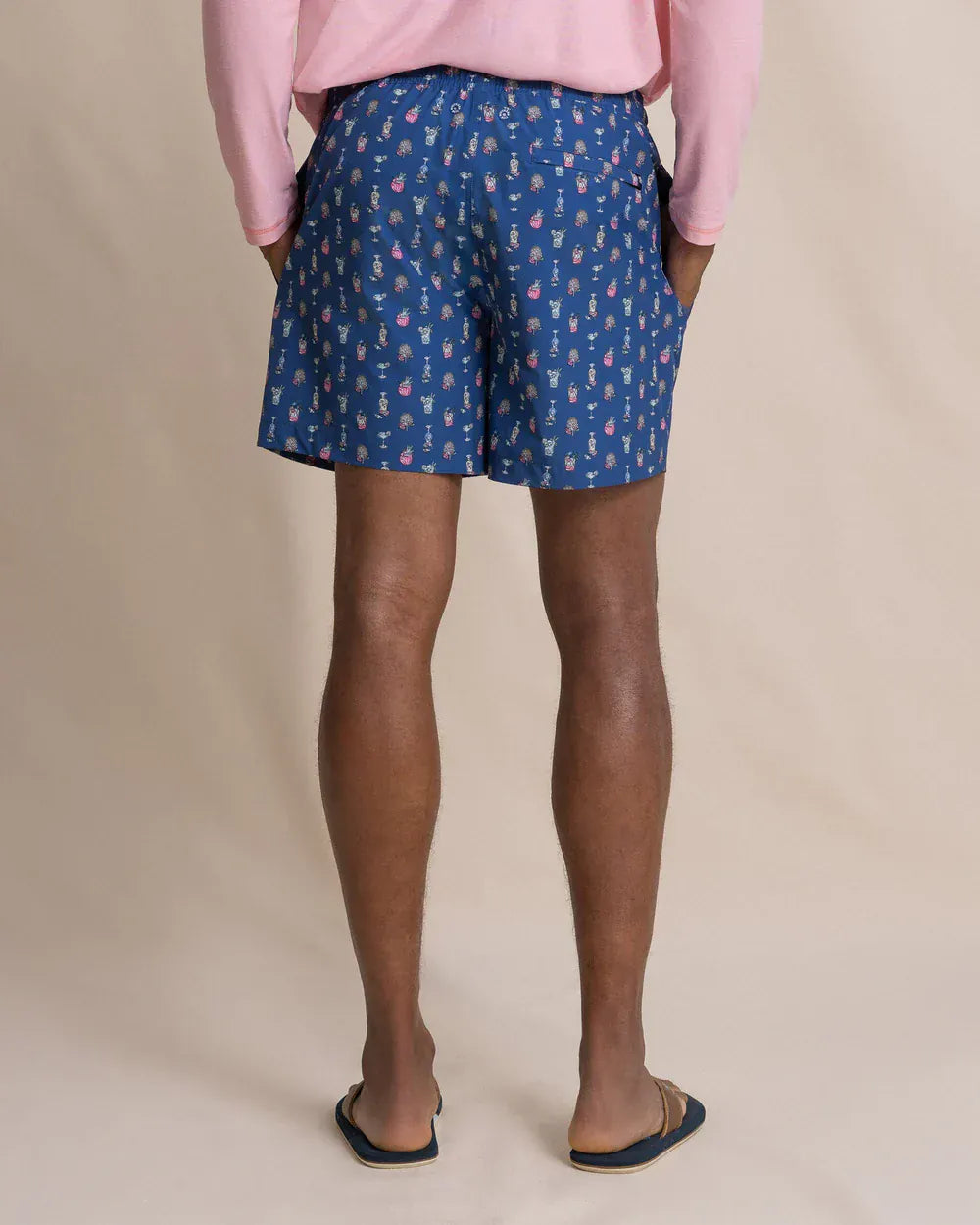 Southern Tide Swimwear Tropical Tango Maritime Swim Trunk