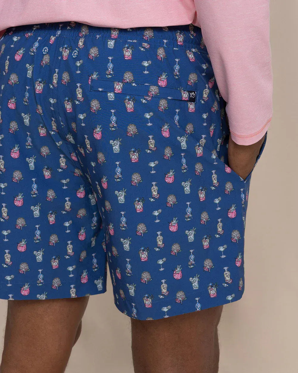 Southern Tide Swimwear Tropical Tango Maritime Swim Trunk