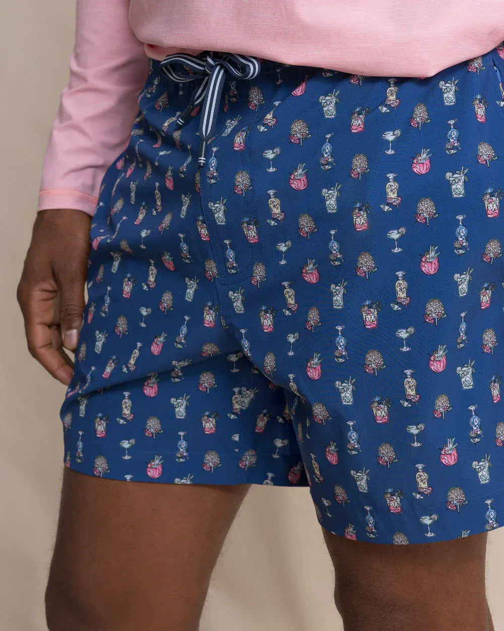 Southern Tide Swimwear Tropical Tango Maritime Swim Trunk