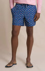 Southern Tide Swimwear Tropical Tango Maritime Swim Trunk