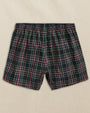 Southern Tide Underwear Heyward Tartan Boxer in Dress Blue