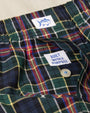 Southern Tide Underwear Heyward Tartan Boxer in Dress Blue