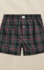 Southern Tide Underwear Heyward Tartan Boxer in Dress Blue