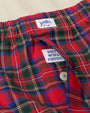 Southern Tide Underwear South Carolina Tartan Boxer in Crab Red
