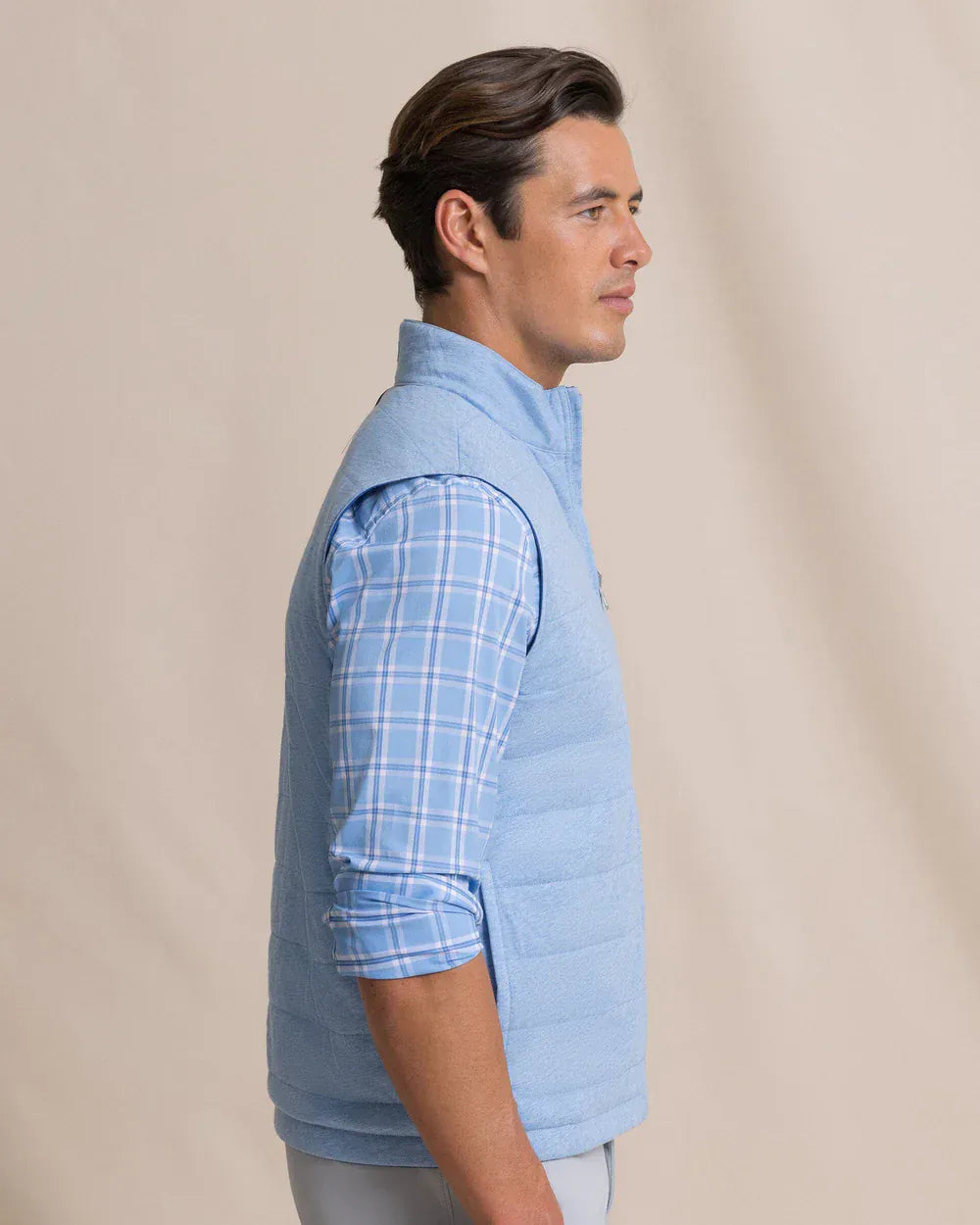 Southern Tide Vest Harbor Reversible Vest in Nautical Blue