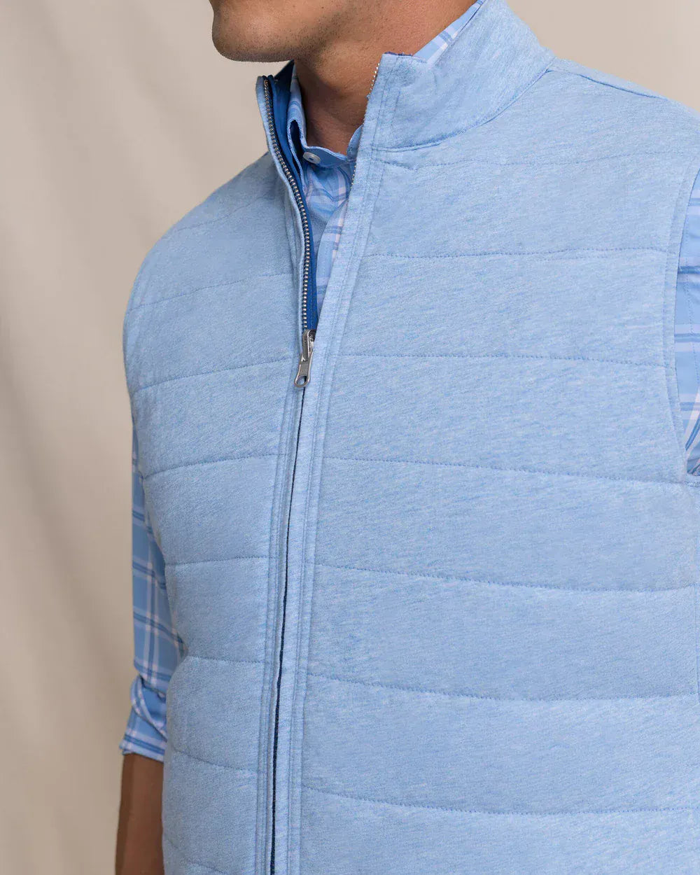 Southern Tide Vest Harbor Reversible Vest in Nautical Blue