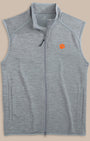 Southern Tide Vest HEATHER ULTIMATE GREY CLEMSON / M Gameday Baybrook Heather Vest