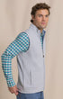 Southern Tide Vest Lightweight Knit Heather Reversible Vest