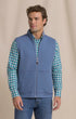 Southern Tide Vest Lightweight Knit Heather Reversible Vest