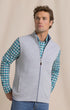 Southern Tide Vest Lightweight Knit Heather Reversible Vest