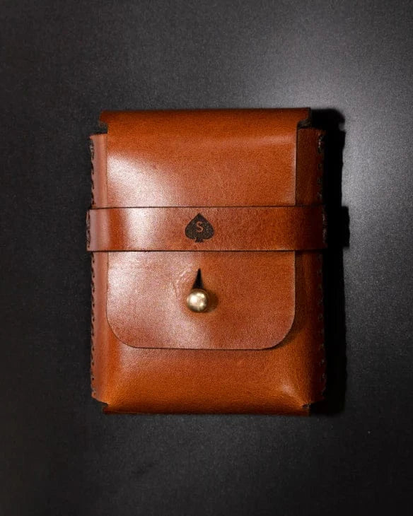 Suited Small Leather Goods Leather Playing Cards