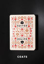 Suited Small Leather Goods Leather Playing Cards