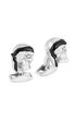 Tateossian Cufflinks SILVER BLACK / OS Pirate Skull Cufflinks
