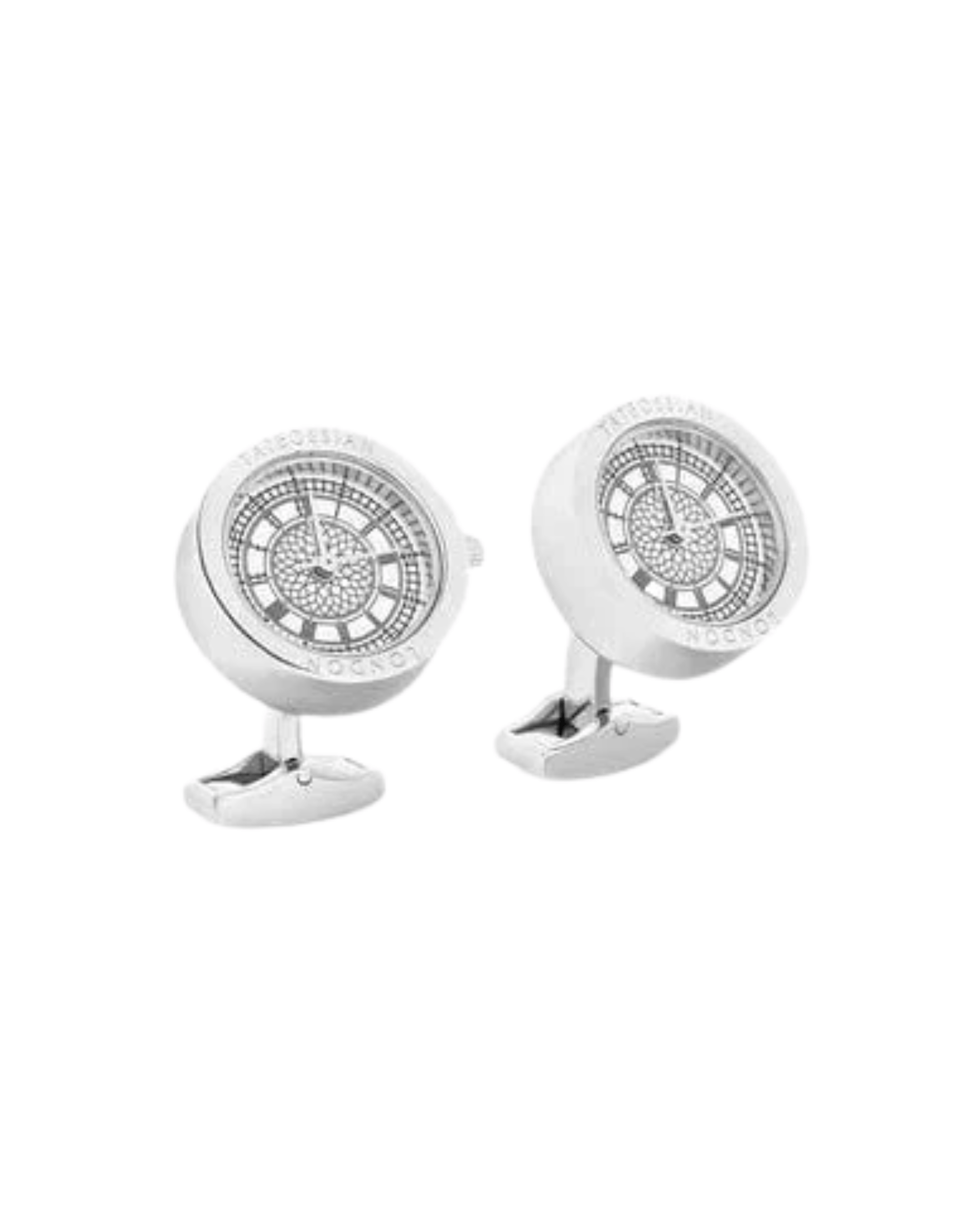 Tateossian Cufflinks SILVER / OS Big Ben Watch Cufflinks