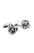 Tateossian Cufflinks Sterling Silver Royal Cable Knot cufflinks