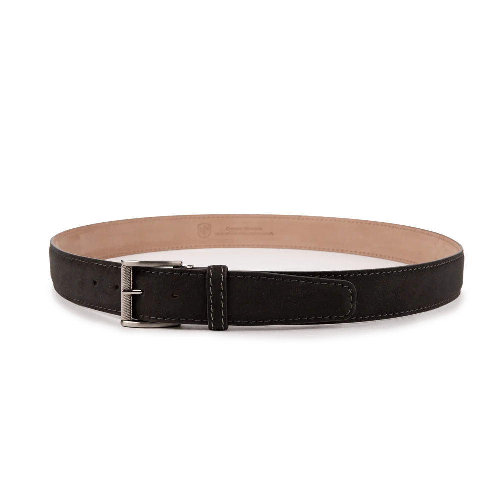 The Luxe Group (LEN) Belt ANTHRACITE / 40MM Alcantara - Anthracite