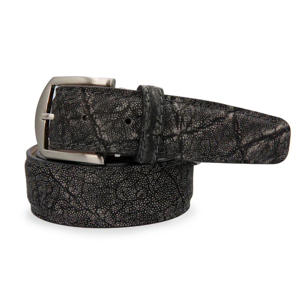 The Luxe Group (LEN) Belt ANTIQUE SADDLE / 40MM Licensed & Registered Elephant in Grey