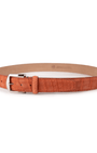 The Luxe Group (LEN) Belt AUTUMN / 40MM Buffed American Alligator in Autumn