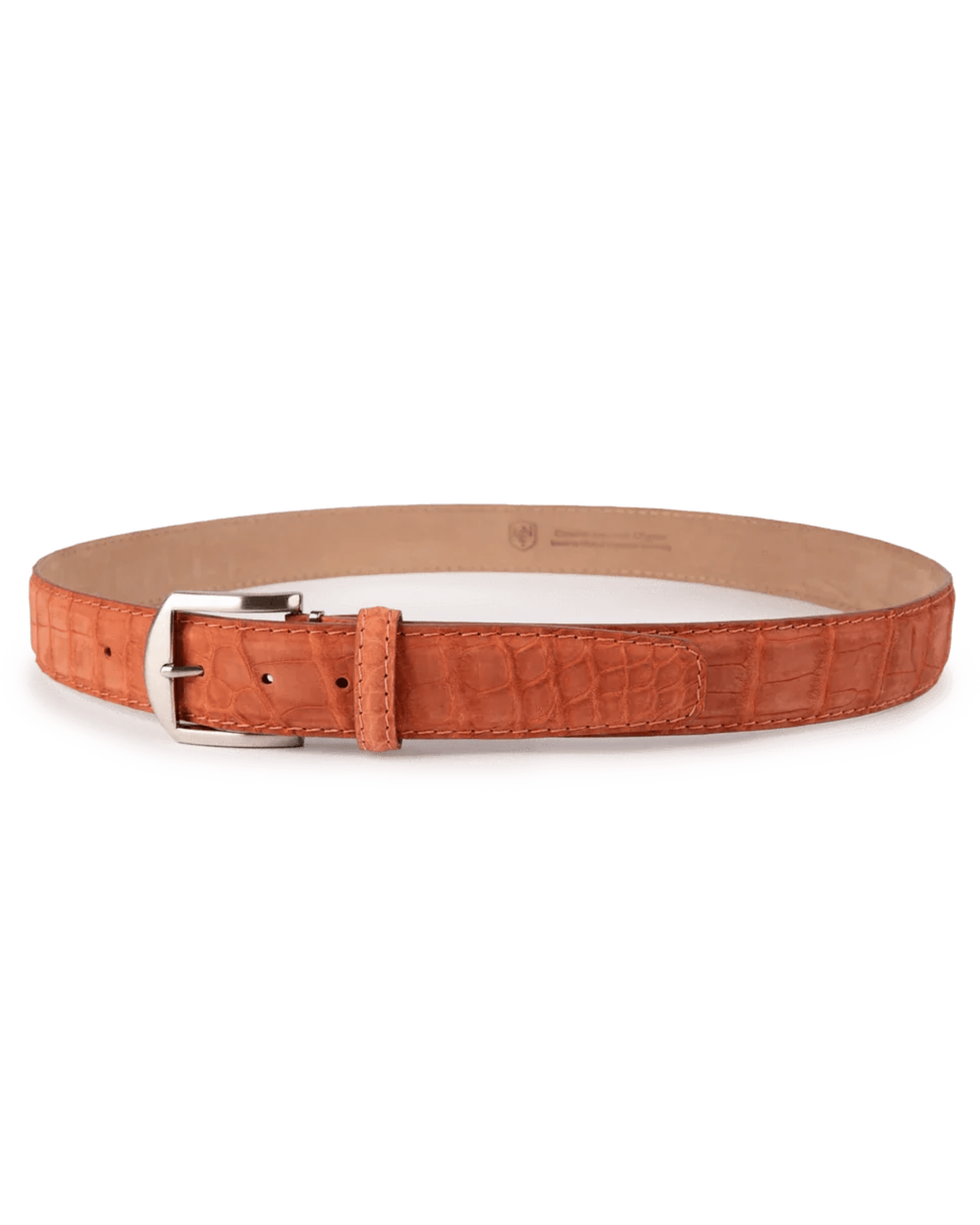 The Luxe Group (LEN) Belt AUTUMN / 40MM Buffed American Alligator in Autumn