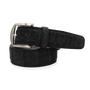The Luxe Group (LEN) Belt BLACK / 40MM Buffed American Alligator in Black