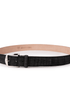 The Luxe Group (LEN) Belt BLACK / 40MM Buffed American Alligator in Black