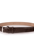 The Luxe Group (LEN) Belt BROWN / 40MM American Alligator in Brown