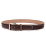 The Luxe Group (LEN) Belt BROWN/BEIGE / 40MM American Bison in Brown/Beige