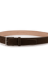 The Luxe Group (LEN) Belt CHO/BG / 40MM Alcantara Belt