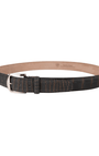 The Luxe Group (LEN) Belt Chocolate-Mink / 40MM Ultra-Matte Two-Tone Alligator