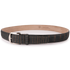 The Luxe Group (LEN) Belt CHOCOLATE-MINK / 40MM Ultra-Matte Two-Tone Alligator - Charcoal & Mink