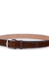 The Luxe Group (LEN) Belt COGNAC/DENIM / 40MM American Bison in Cognac/Denim