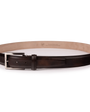 The Luxe Group (LEN) Belt ESPRESSO / 35MM Italian Marbled Calf 35mm - Espresso
