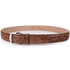 The Luxe Group (LEN) Belt Genuine Ostrich - Tobacco