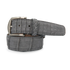 The Luxe Group (LEN) Belt GREY / 40MM Buffed American Alligator in Grey