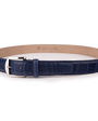 The Luxe Group (LEN) Belt NEW BLUE / 40MM American Alligator - New Blue